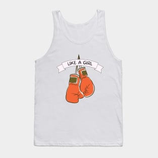 like a girl Tank Top